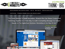 Tablet Screenshot of digitalbuzzmonkeys.com